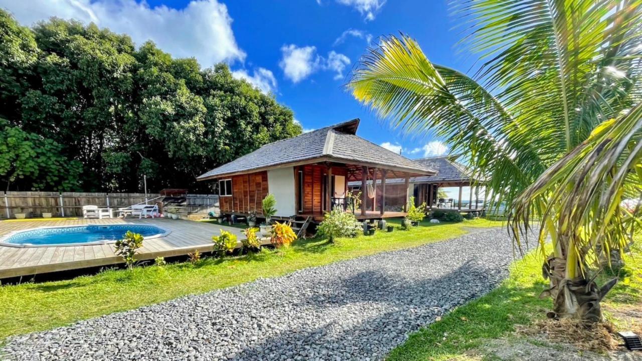 Villa Raiatea - Bungalow Nautilus Lagoon Uturoa Exterior foto